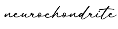 单词neurochondrite书写