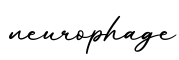 单词neurophage书写