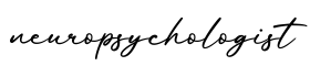 单词neuropsychologist书写
