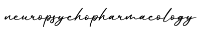 单词neuropsychopharmacology书写