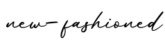 单词new-fashioned书写