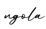 单词ngola书写