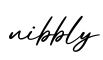 单词nibbly书写