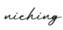单词niching书写