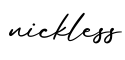 单词nickless书写