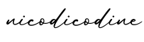 单词nicodicodine书写