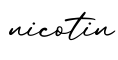单词nicotin书写