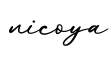 单词nicoya书写