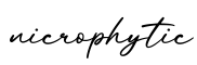 单词nicrophytic书写