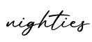 单词nighties书写