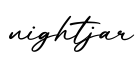 单词nightjar书写