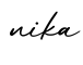 单词nika书写