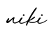 单词niki书写
