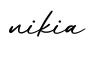 单词nikia书写