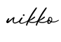 单词nikko书写