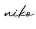 单词niko书写