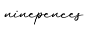 单词ninepences书写