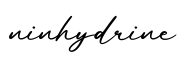 单词ninhydrine书写