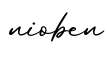 单词nioben书写
