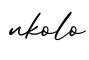 单词nkolo书写