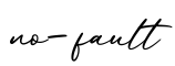 单词no-fault书写