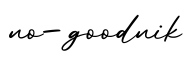 单词no-goodnik书写
