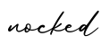 单词nocked书写