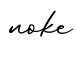 单词noke书写