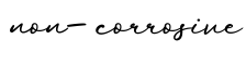 单词non-corrosive书写