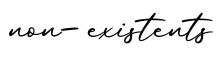 单词non-existents书写