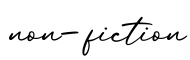 单词non-fiction书写