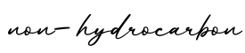 单词non-hydrocarbon书写