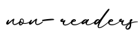 单词non-readers书写
