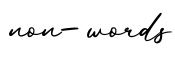 单词non-words书写