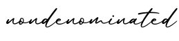 单词nondenominated书写