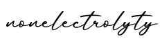 单词nonelectrolyty书写