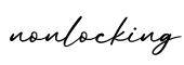 单词nonlocking书写