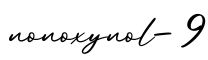 单词nonoxynol-9书写
