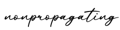 单词nonpropagating书写