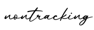 单词nontracking书写