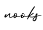 单词nooks书写