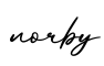 单词norby书写