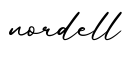 单词nordell书写