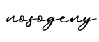 单词nosogeny书写