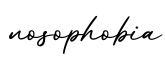 单词nosophobia书写
