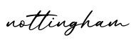 单词nottingham书写