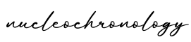 单词nucleochronology书写