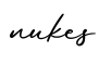 单词nukes书写