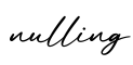 单词nulling书写