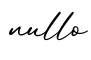 单词nullo书写